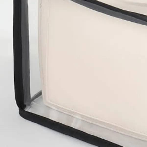 støvpose til håndtasker PVC klar pungbeskytter opbevaringspose med lynlås og håndtag til skab rejse makeup toiletartikler Discount