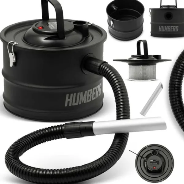 Humberg Grovstøvsugere>Støvsuger til pejseaske 15L 1200W HM-404