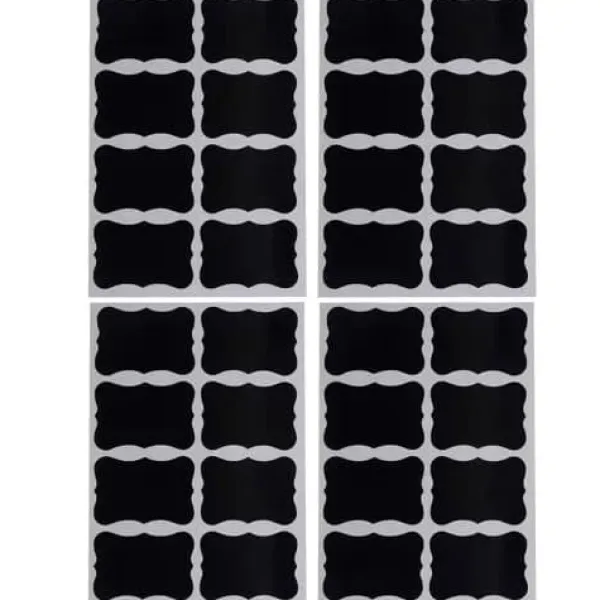 Stylusetiketter | Mærkning af krukker | 24 etiketter + pen Hot