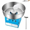 Maskiner Til Candyfloss>Sukkersnorsmaskine, Kommerciel Candyflossmaskine, 1000W, Ideel til Fester, Blå Farve