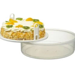 Sunware Club Cuisine Kageæske 35x12 cm Blå/Transparent New