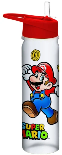 Beholdere Til Mad & Drikkevarer>Super Mario Mushroom vandflaske af plast