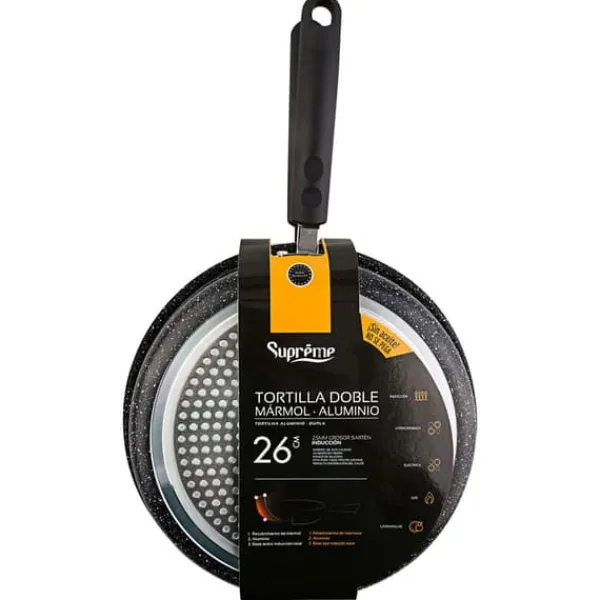 Supreme Gryder, Stegepander Og Kasseroller>Dobbelt Tortillapande 26 Cm