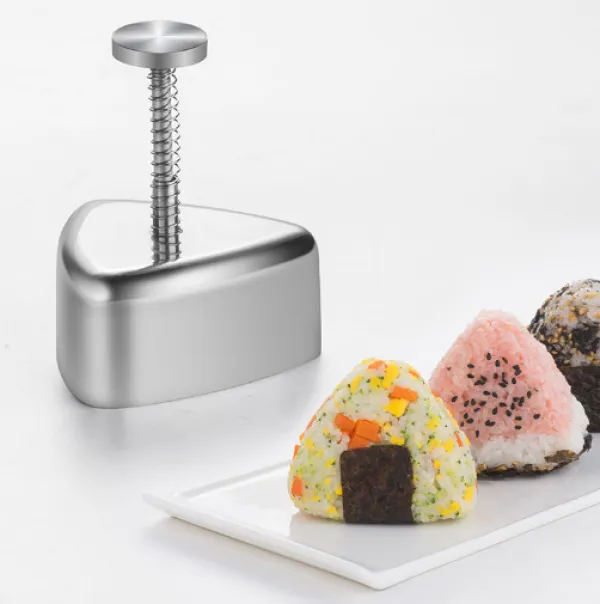 Sushimåtter>Sushiform i rustfrit stål Hjerteformet & Trekantet Model 1
