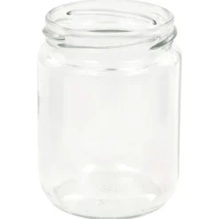 Syltetøjsglas 48 stk. Med hvide og røde låg 230 ml - Opbevaringsglas - Opbevaringskrukke - Home & Living Best