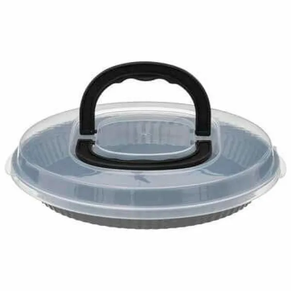 Serveringsfad & Skåle>Takeat KAGEPAND 32 cm LÅG MED HÅNDTAG bred bund