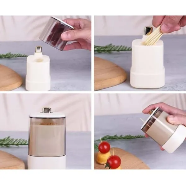 Tandstikkerholder med dispenser Online