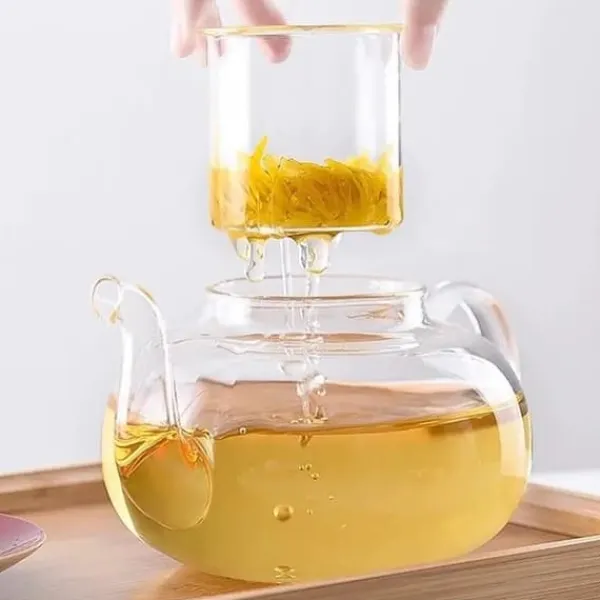Te- og urteinfuser 620 ml Wilmax termoglas Discount
