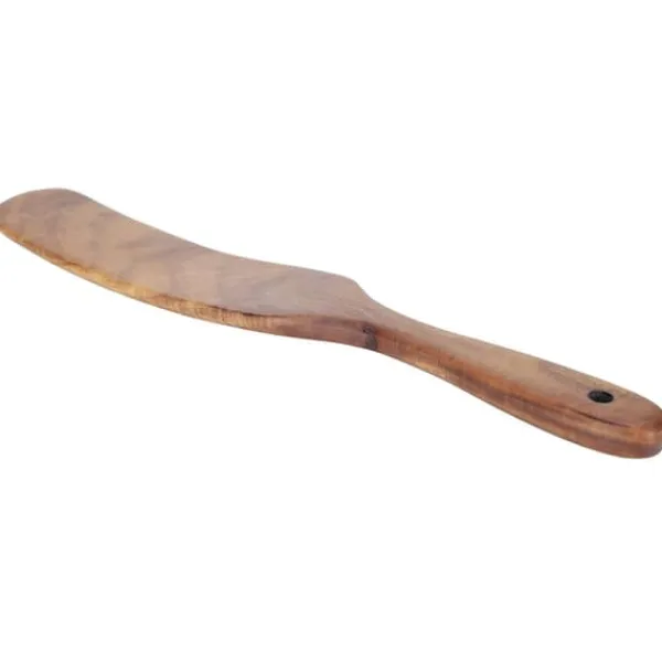 Stegepaletter>Teaktræsspade Husholdnings Træ Stegeskovl Køkkenredskaber 33,5x5 cm