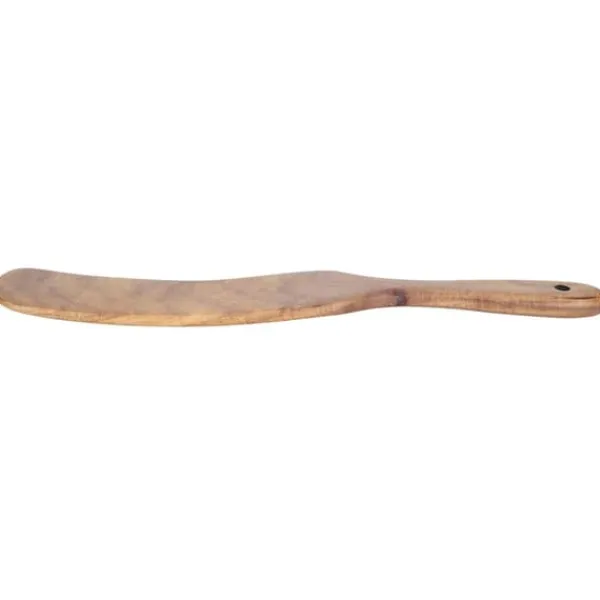 Stegepaletter>Teaktræsspade Husholdnings Træ Stegeskovl Køkkenredskaber 33,5x5 cm