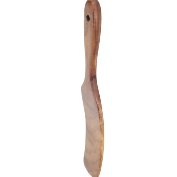 Stegepaletter>Teaktræsspade Husholdnings Træ Stegeskovl Køkkenredskaber 33,5x5 cm
