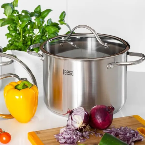 Gryder, Stegepander Og Kasseroller>TEESA COOK EXPERT MASTER 6-delt grydesæt