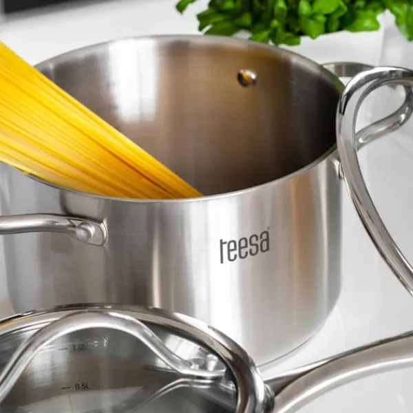 Gryder, Stegepander Og Kasseroller>TEESA COOK EXPERT MASTER 6-delt grydesæt