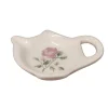 Kaffe- & Tekander>tekande rose underkop 9,5x7 cm