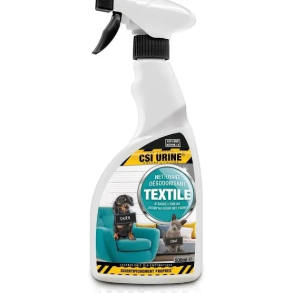 Tekstil lugtfjerner - CSI URINE - 500ML - Eliminerer lugte, fordøjer pletter, probakterier og naturlige enzymer Discount