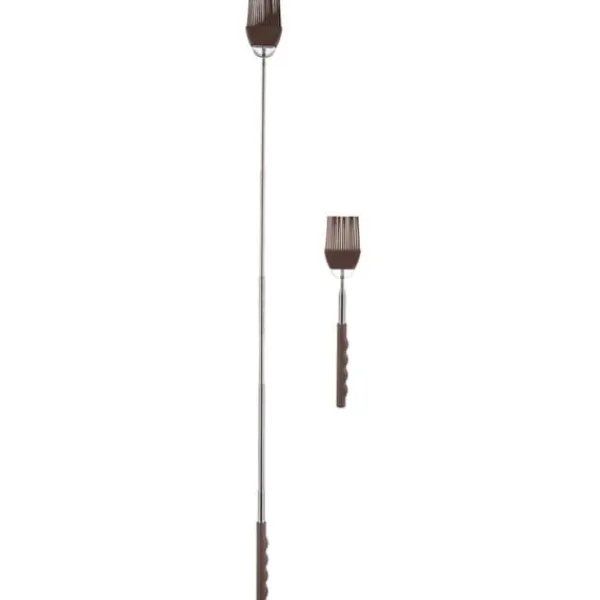 TELESKOPISK SILIKONE KØKKENBØRSTE 67cm Clearance