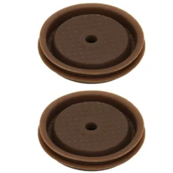 Återanvändbart lock för kaffekapsel Livsmedelsklassad kiselgel Miljöfjädrande lock med borstsked för Vertuoline Pro Coffee Pod