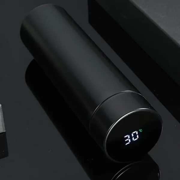Beholdere Til Mad & Drikkevarer>Termokande med LED temperaturvisning 0,5 L