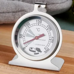 Termometer til ovn, ryger, bagning, stål, køkken, op til +300°C Clearance