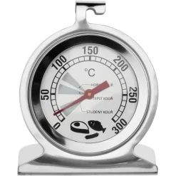 Termometer til ovn, ryger, bagning, stål, køkken, op til +300°C Clearance