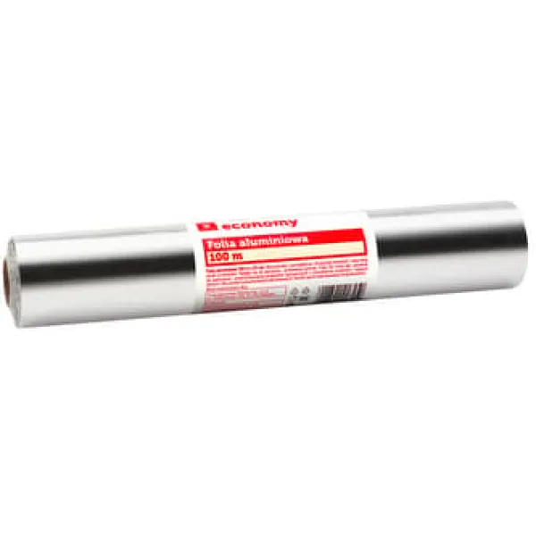 Madfolie>TGE Aluminiumsfolie 100m 29cm rulle