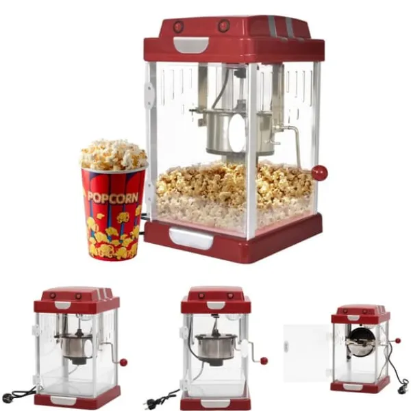 Popcornmaskiner>The Living Store popcornmaskine i biografstil 2,5 OZ - Popcornmaskiner