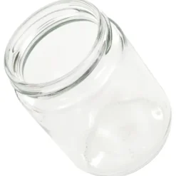 The Living Store syltetøjsglas 96 stk. med hvide og røde låg 230 ml - Honningkrukker Best