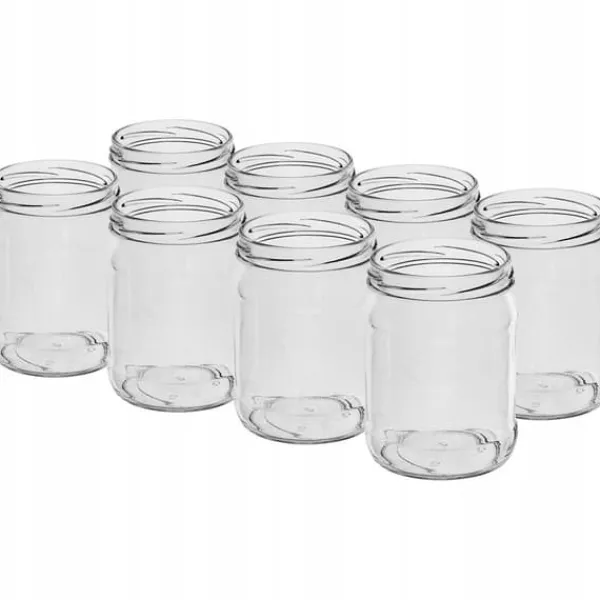 TIL glaskrukke 500 ml diameter 82/6 - 8 stk. New