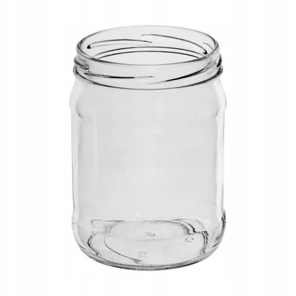 TIL glaskrukke 500 ml diameter 82/6 - 8 stk. New