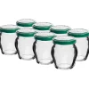 TIL krukke 106ml Amphora med skruelåg Ø53 8 stk. | 132106 New
