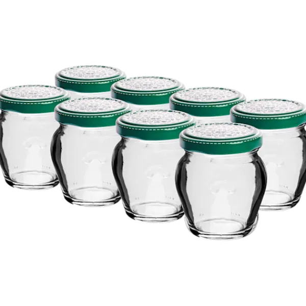 TIL krukke 106ml Amphora med skruelåg Ø53 8 stk. | 132106 New
