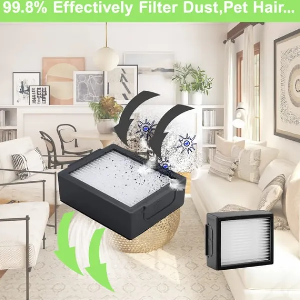 Støvsugertilbehør>Tilbehør iRobot Roomba i7/i7+/i3+/i4+/i6+/i8+/j7+ 16 dele