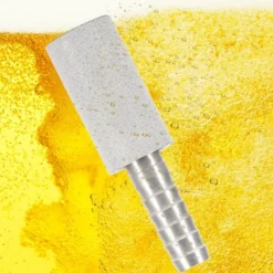 Tilbehør til ølbar: Diffusionssten i rustfrit stål (2 mikron) New