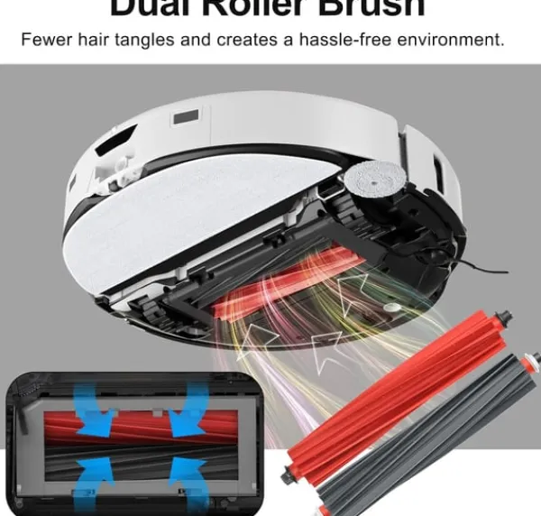 Støvsugertilbehør>Tilbehør til Roborock S8 MaxV Ultra - Børster, filtre, moppepuder