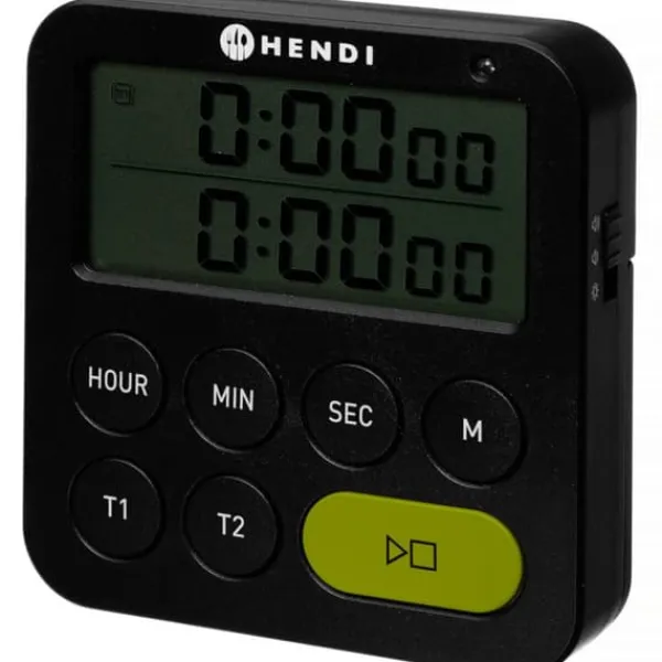 Timer nedtællingstimer dual-range timer 3 alarmtilstande op til 100 min Sale
