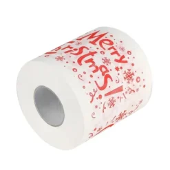 Toiletpapir med Julemotiv- Merry Christmas