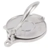 Tortilla Press Aluminiumslegering Manuel Tortilla Maker Presseværktøj til Pizza Pie Patty Making 16 cm Sølv Clearance