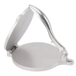 Tortilla Press Aluminiumslegering Manuel Tortilla Maker Presseværktøj til Pizza Pie Patty Making 16 cm Sølv Clearance