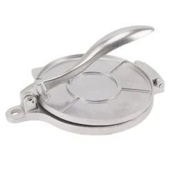 Tortilla Press Aluminiumslegering Manuel Tortilla Maker Presseværktøj til Pizza Pie Patty Making 16 cm Sølv Clearance