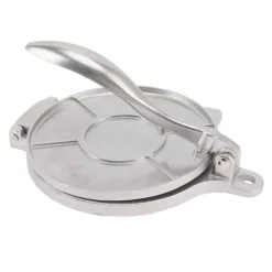 Tortilla Press Aluminiumslegering Manuel Tortilla Maker Presseværktøj til Pizza Pie Patty Making 16 cm Sølv Clearance