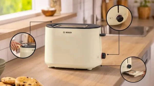 Bosch Brødristere, Raclettegrills Og Sandwichtoastere>Toster TAT 2M127
