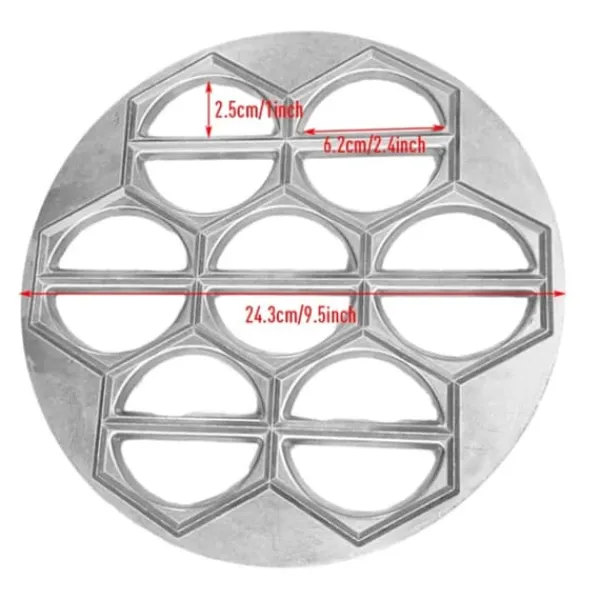 Pastaforme & Pasta-Udstikkere>TRADITIONEL DUMPLING CUTTER 3251