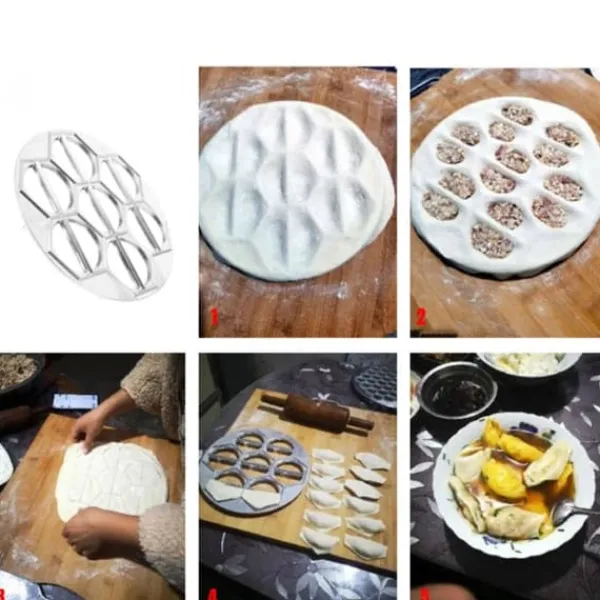 Pastaforme & Pasta-Udstikkere>TRADITIONEL DUMPLING CUTTER 3251
