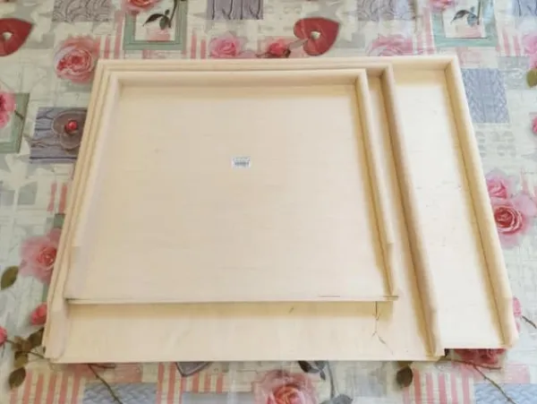 Traditionelt konditorbræt i træ 49X38cm medium POLSK PRODUKT Discount