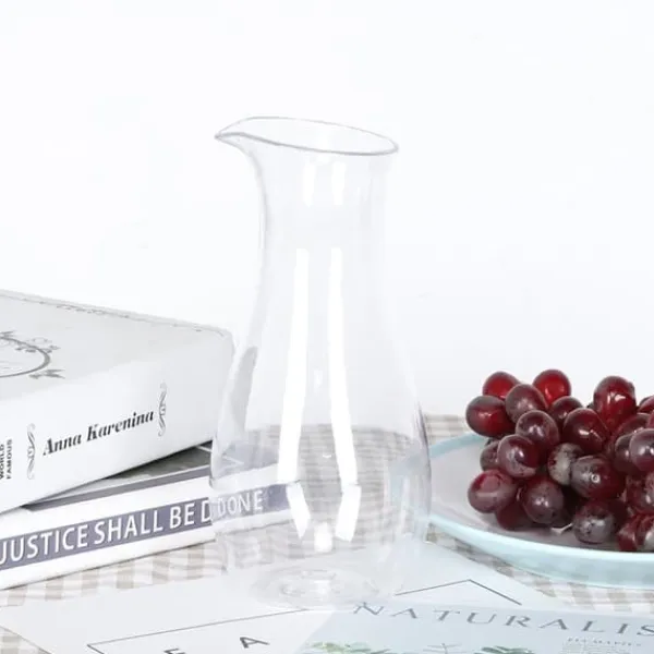 Karafler>Transparent akryl juiceflaske - elegant drikkebeholder til bar og hjem