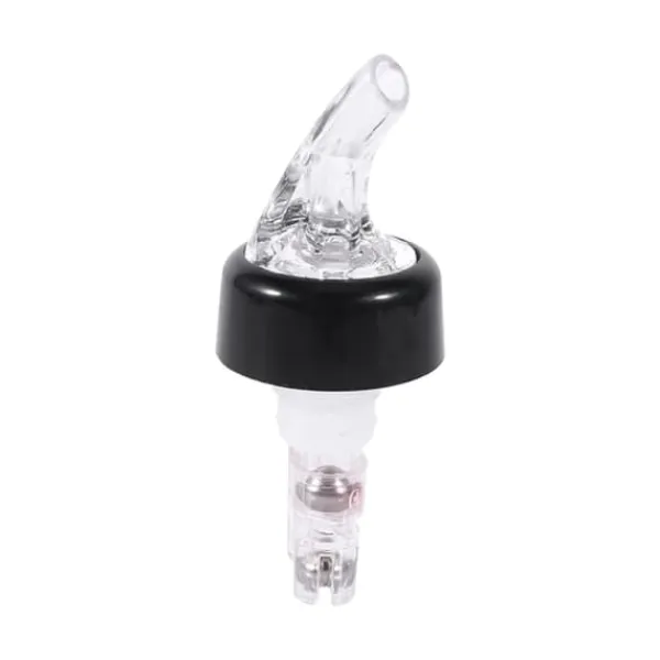 Flaskepropper>Transparent 50ml måleflaskeskældetube til whisky, vin og spiritus, perfekt til hjemmebaren