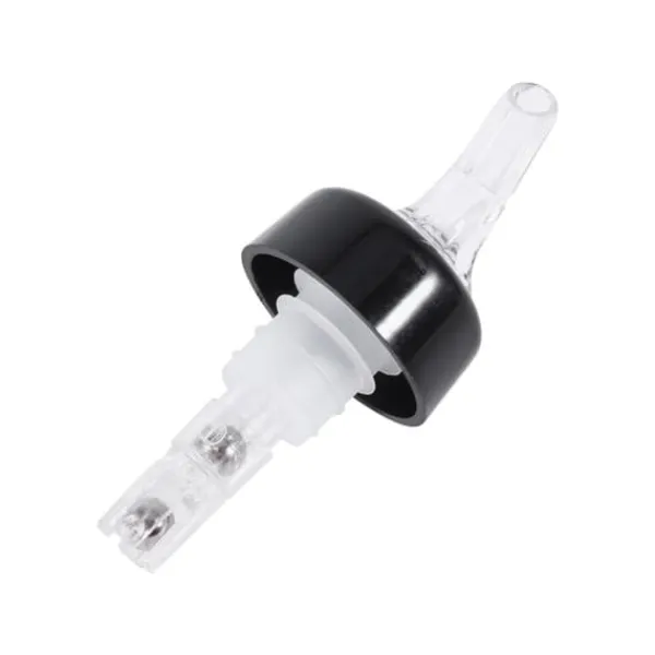 Flaskepropper>Transparent 50ml måleflaskeskældetube til whisky, vin og spiritus, perfekt til hjemmebaren