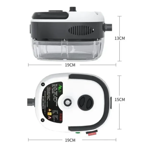 Transportabel Damprenser - Håndholdt Damprenser - 2500W - 220V EU-stik - over 30 min damp - 5-trins termostat - 900 ml+ tank - Lysegrøn Best