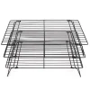 Tre Lags Nonstick Køleplade Bageplade Køkken Brød Kagerist Konditorværktøj 40x25x9cm New