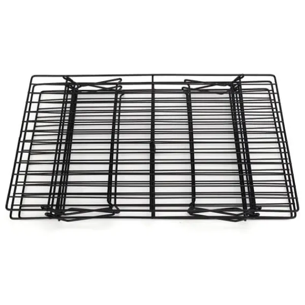 Tre Lags Nonstick Køleplade Bageplade Køkken Brød Kagerist Konditorværktøj 40x25x9cm New